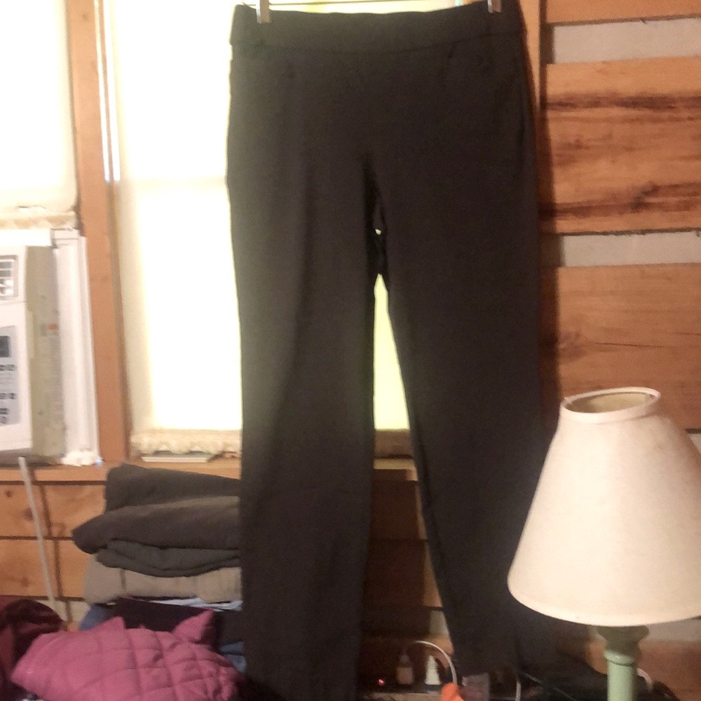 Liz Claiborne, dark olive green pants. Size 12. Good condition.